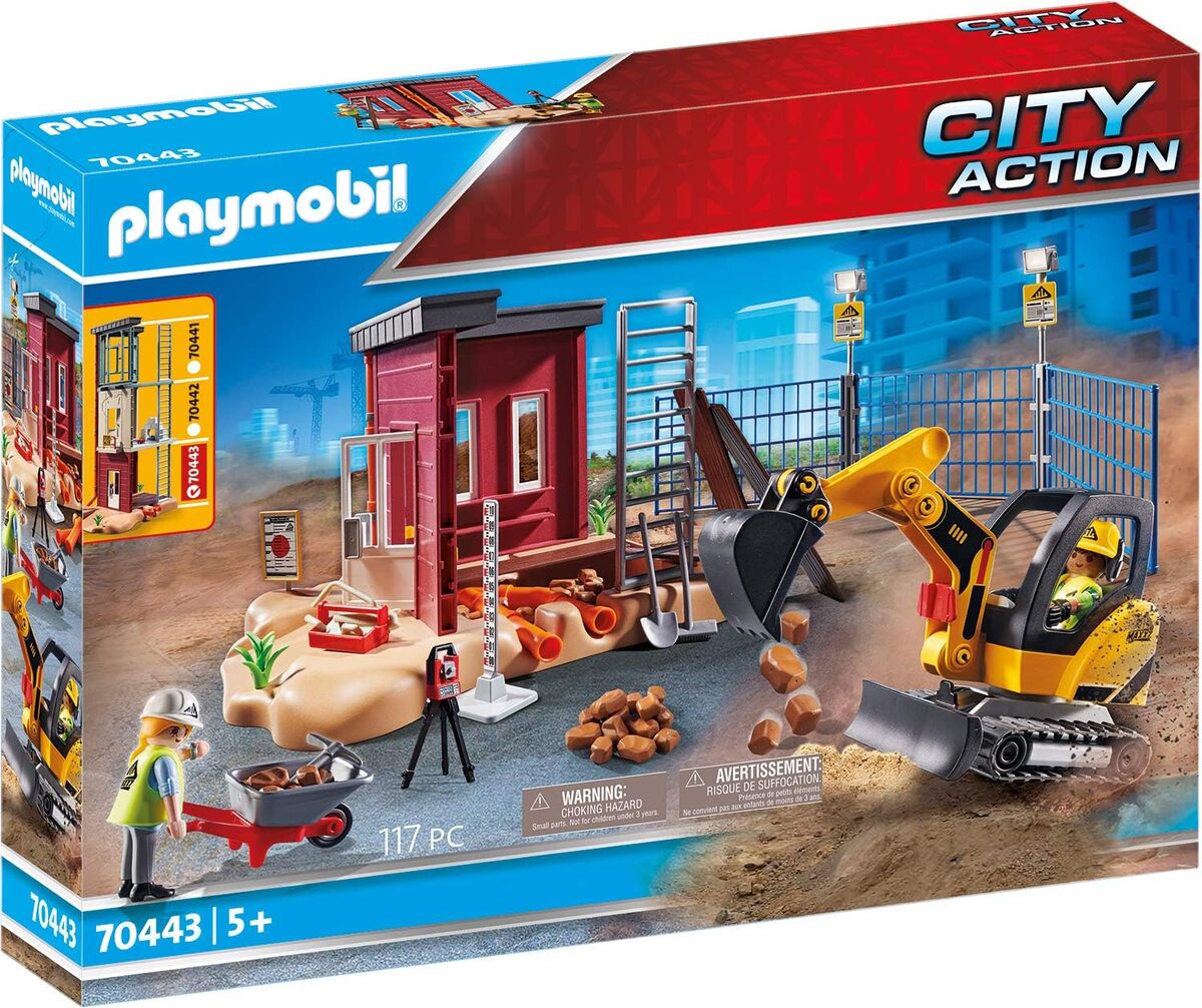 Test de la pelleteuse mobile Playmobil 70443 City Action