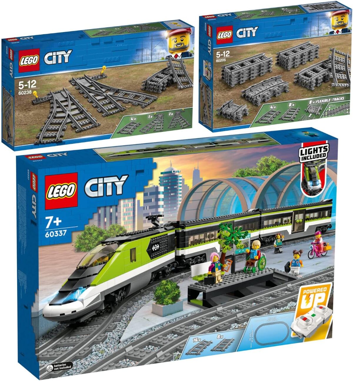 Test des trains rapides Lego City 60337 : efficacité et modularité
