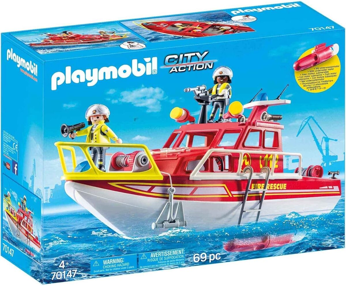 Test du bateau de sauvetage Playmobil 70147