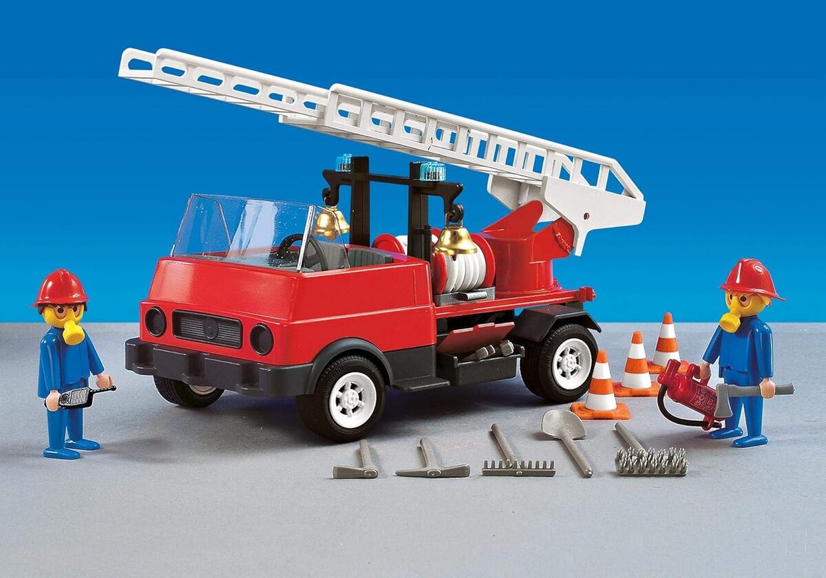 Test du camion de pompiers Playmobil 7786 : édition limitée vintage