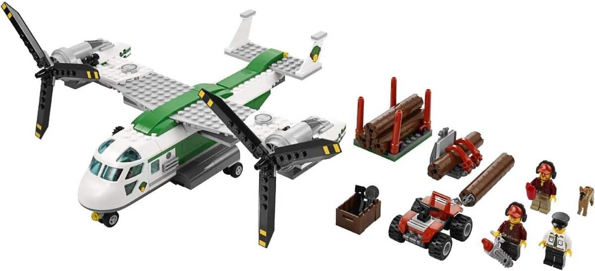 Test du lego city 60021 : cargo heliplane