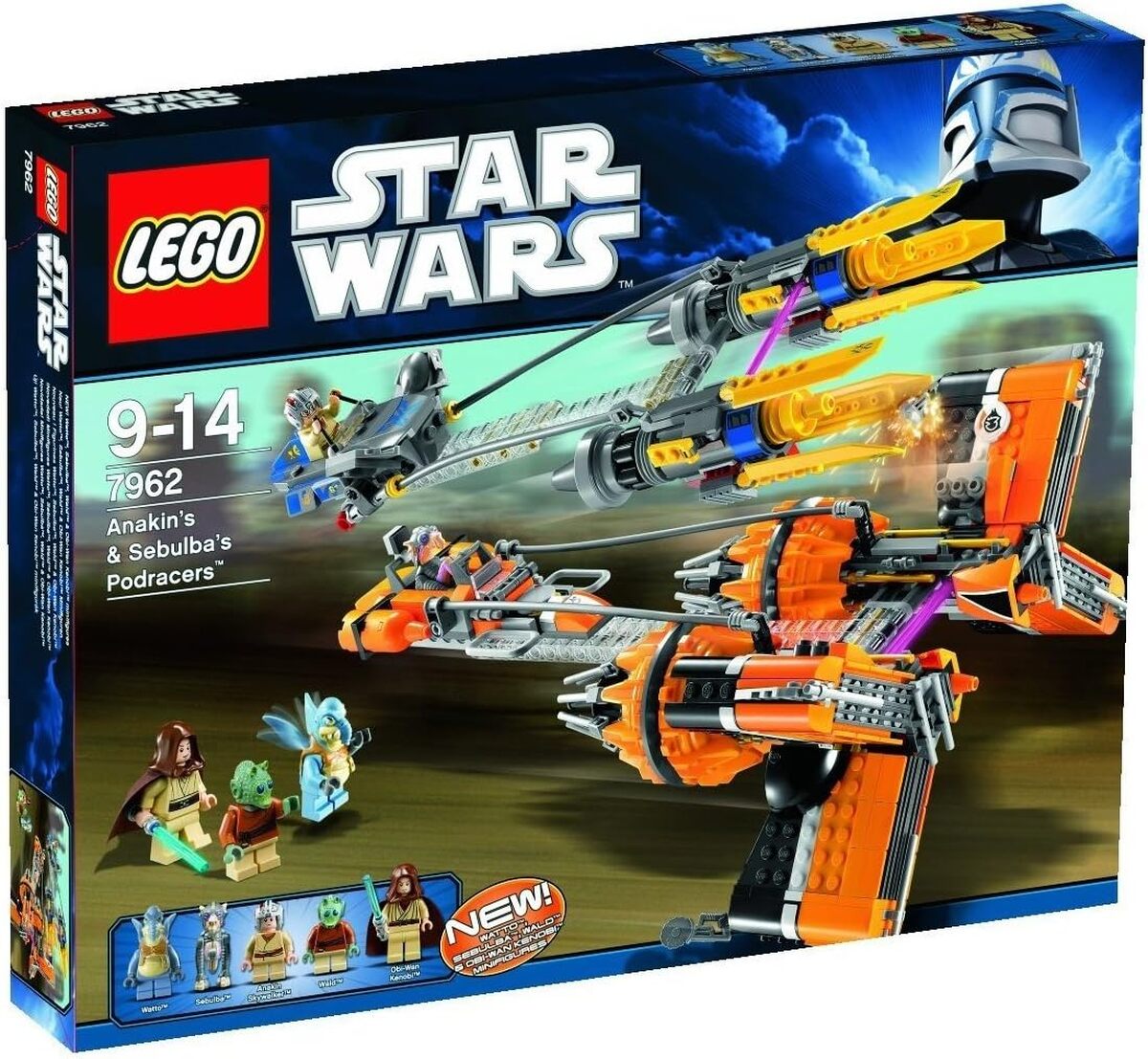 Test du lego Star Wars 7962 : course épique avec les podracers