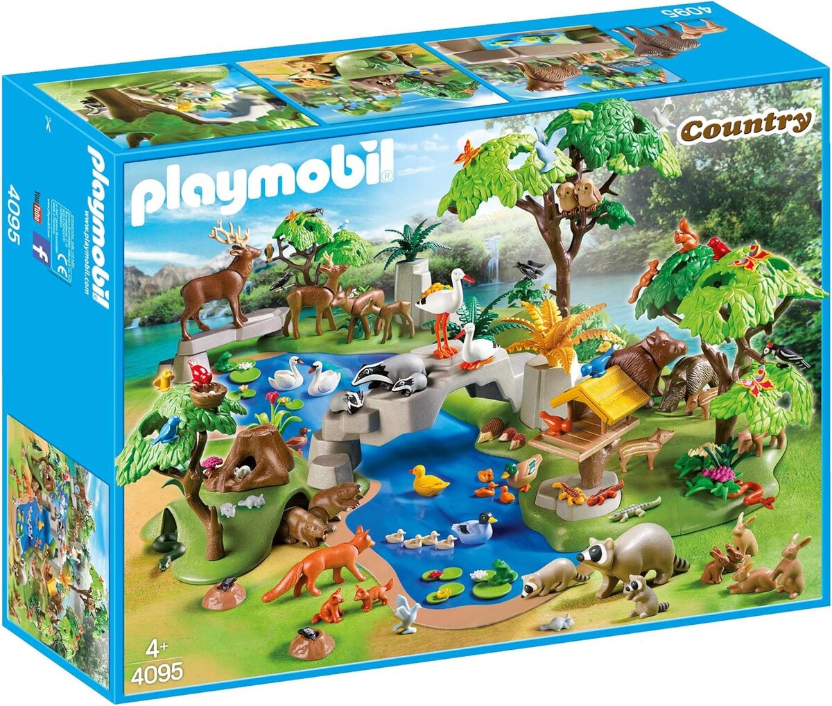 Test du méga set animaux de la forêt Playmobil 4095