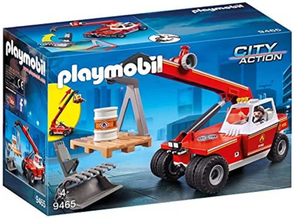 Test du playmobil 9465 : pompier avec bras télescopique