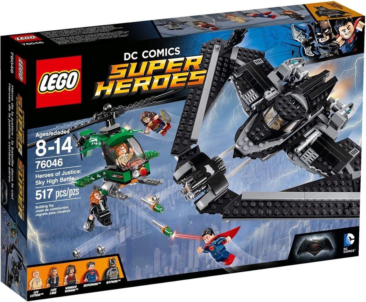Test du set Lego Super Heroes 76046 : batman vs Superman