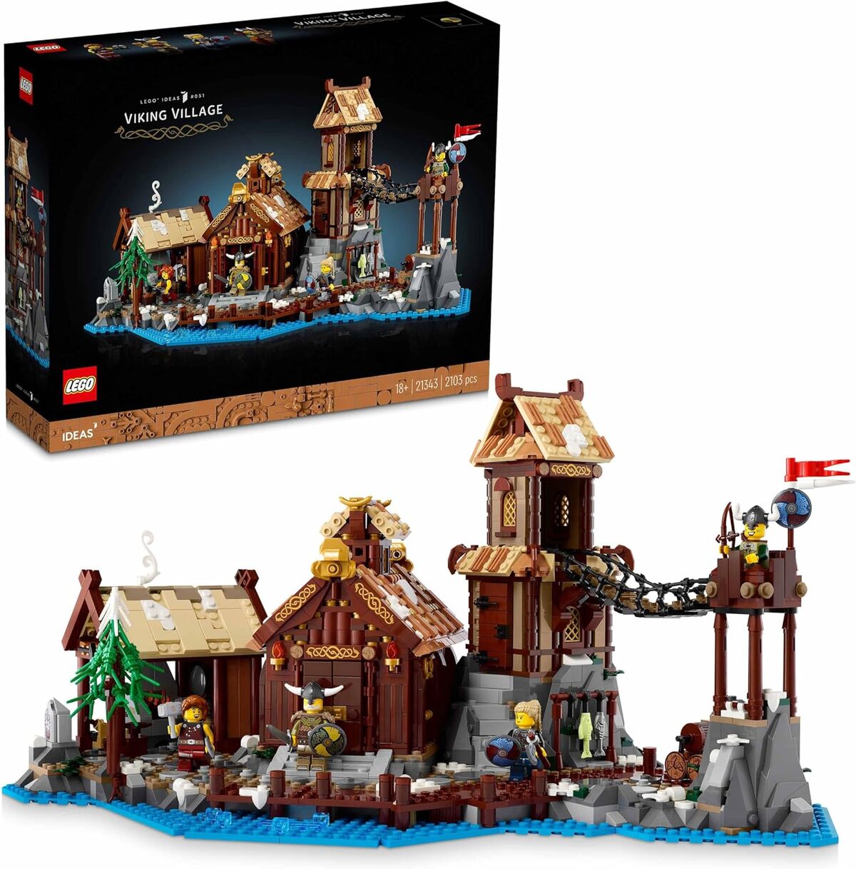 Test du village viking LEGO® Ideas 21343 : aventure nordique exclusive