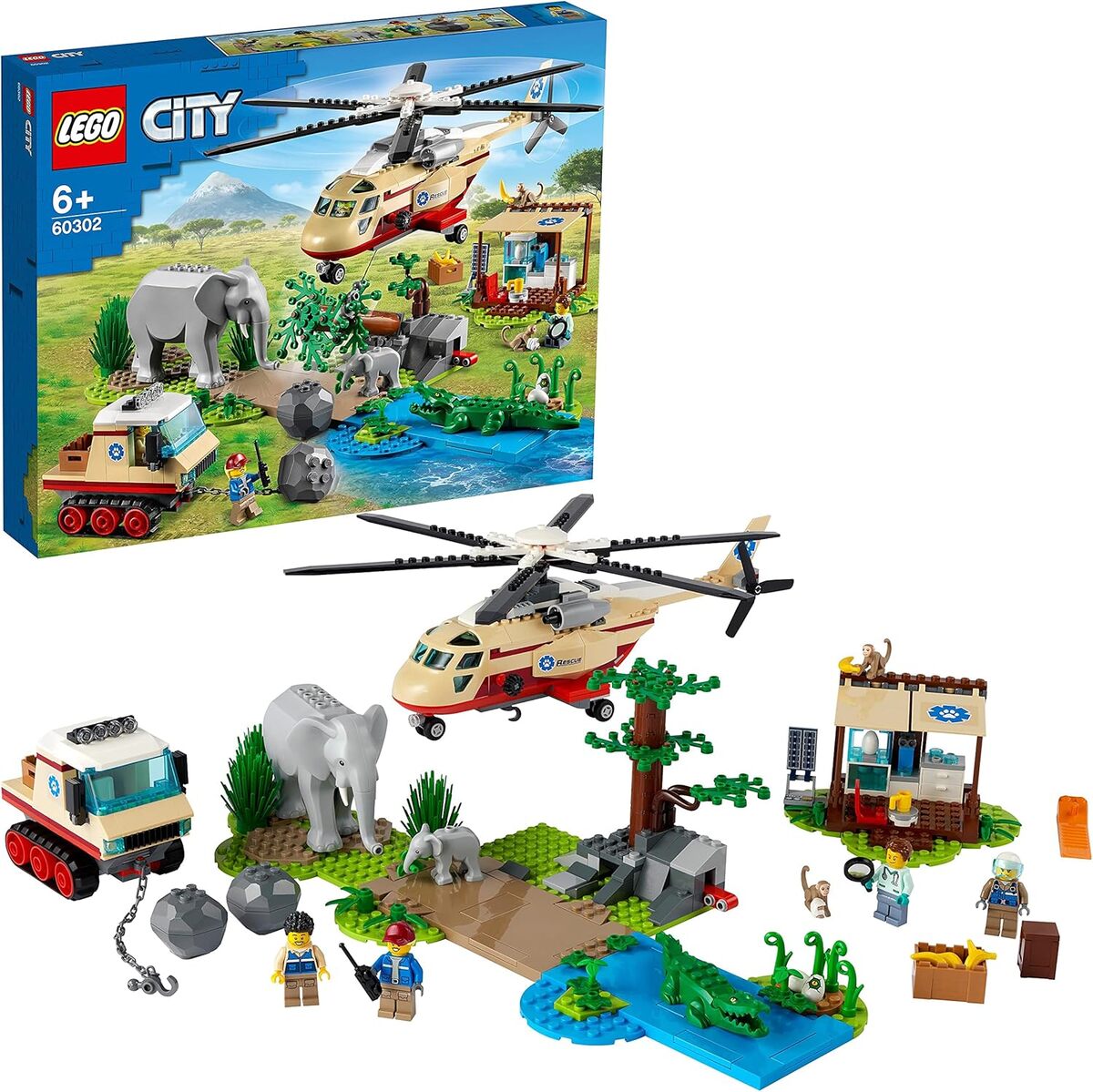 Test : lego 60302 city wildlife, opération sauvetage