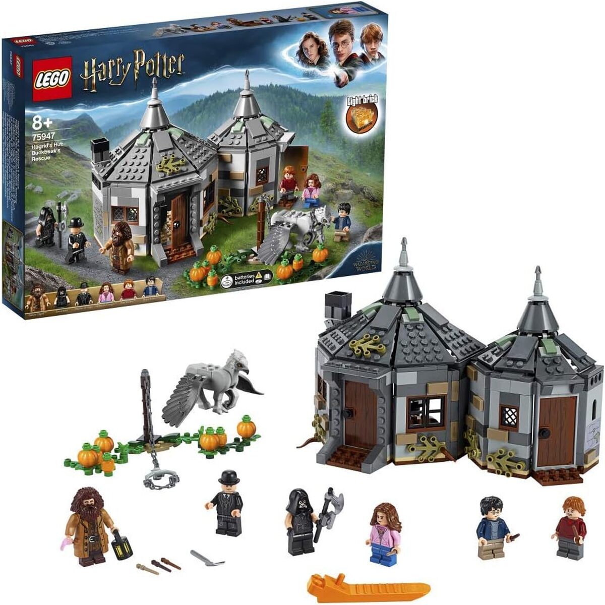 Test : lego 75947 Harry Potter, la cabane de Hagrid et l'hippogriffe Buck