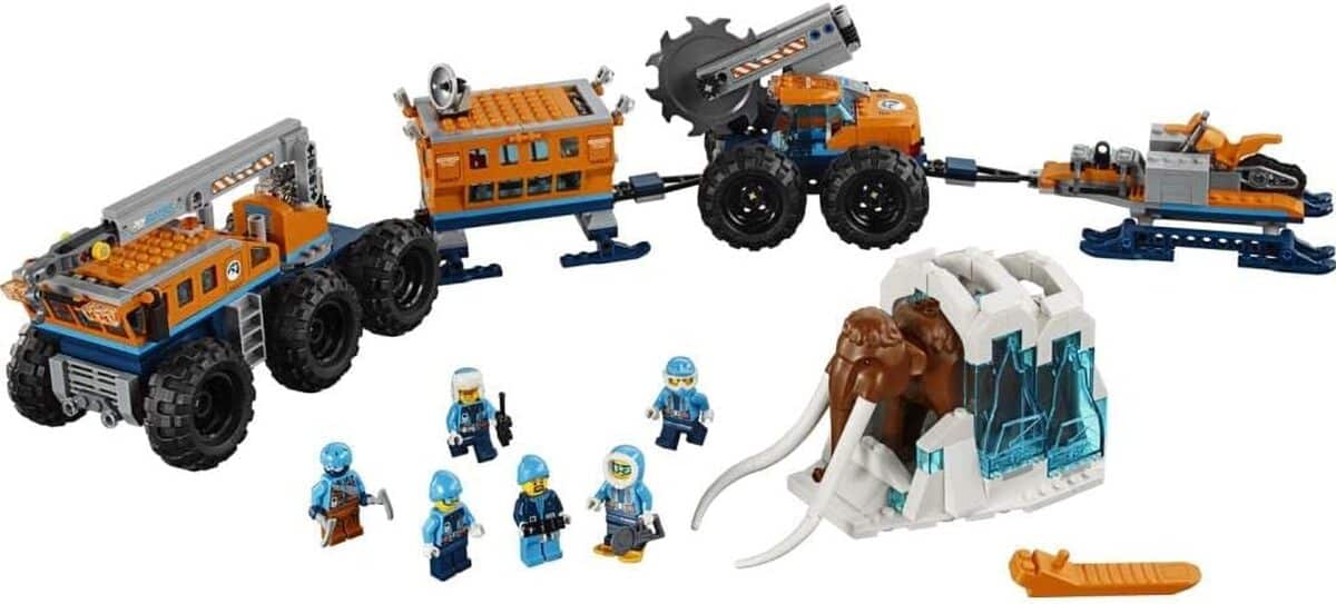 Test : lEGO City base arctique d'exploration mobile 60195