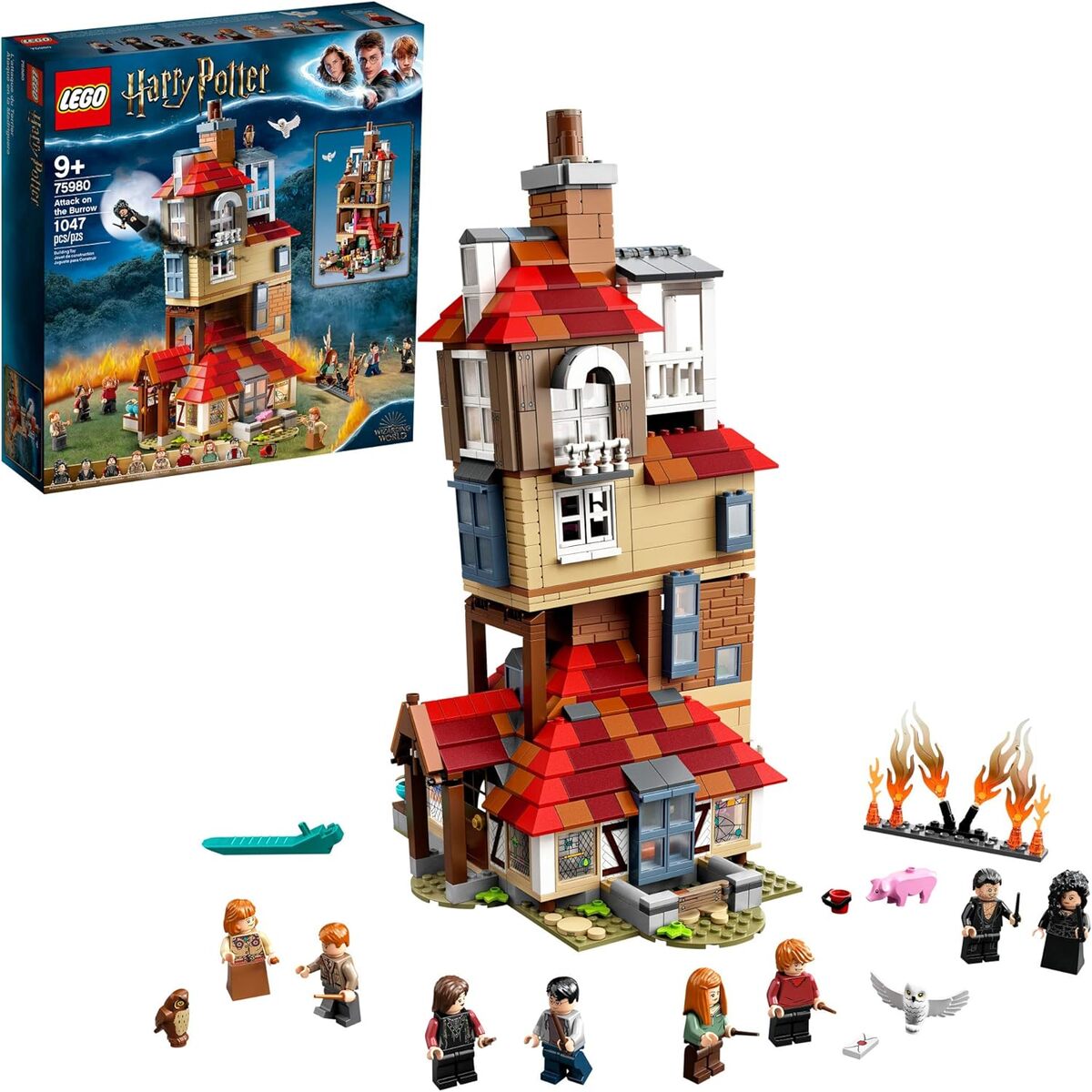 Test LEGO Harry Potter : attaque sur le terrier 75980