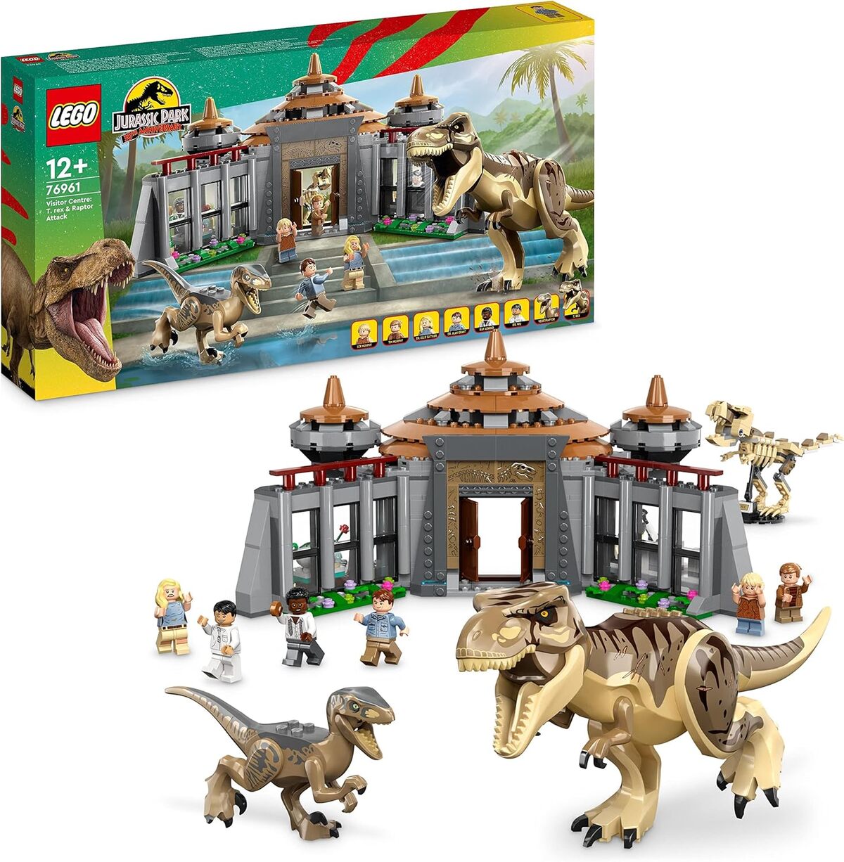 Test : lego Jurassic Park Centre des visiteurs, t. Rex et Raptor 76961