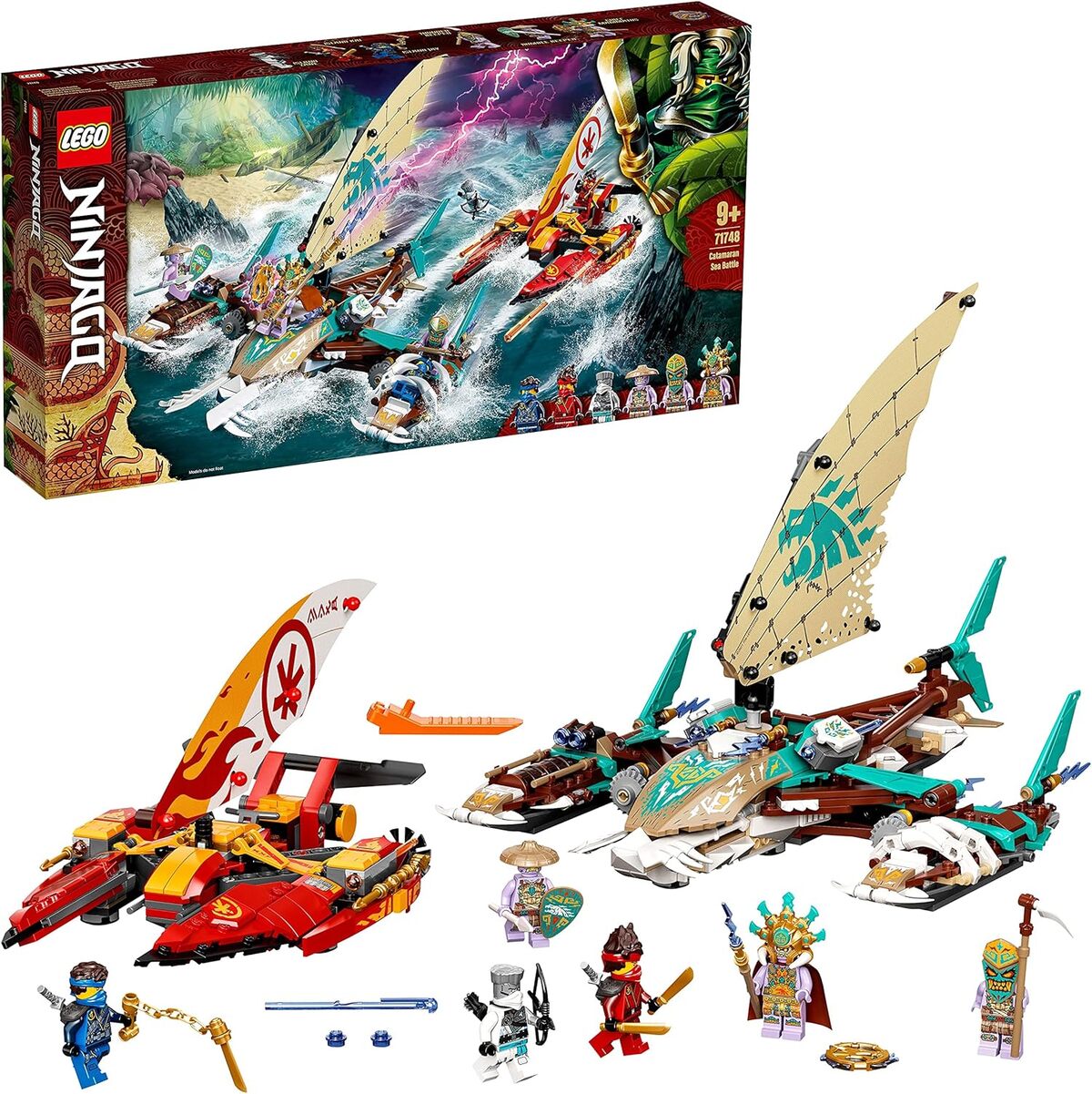 Test : lego Ninjago 71748 La bataille de catamarans
