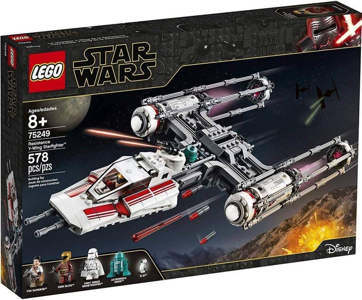 Test : lEGO Star Wars 75249 – Resistance Y-Wing Starfighter, 578 pièces d'aventure