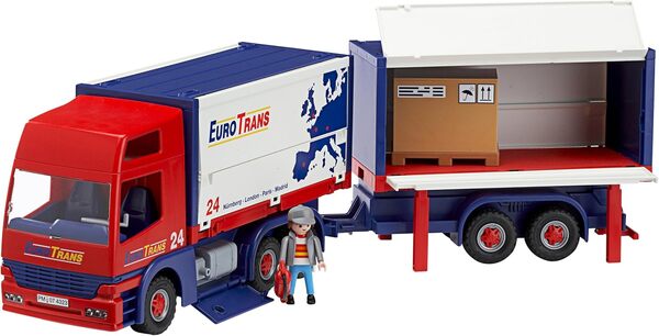 Playmobil - 4323 - Routier Et Camion Et Remorque