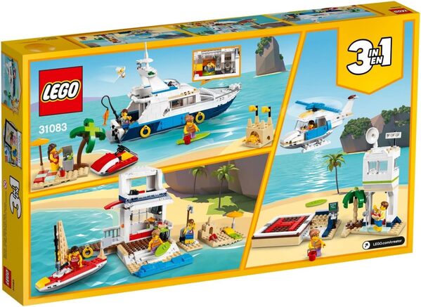 LEGO Creator - Les aventures en croisière - 31083 - Jeu de Construction