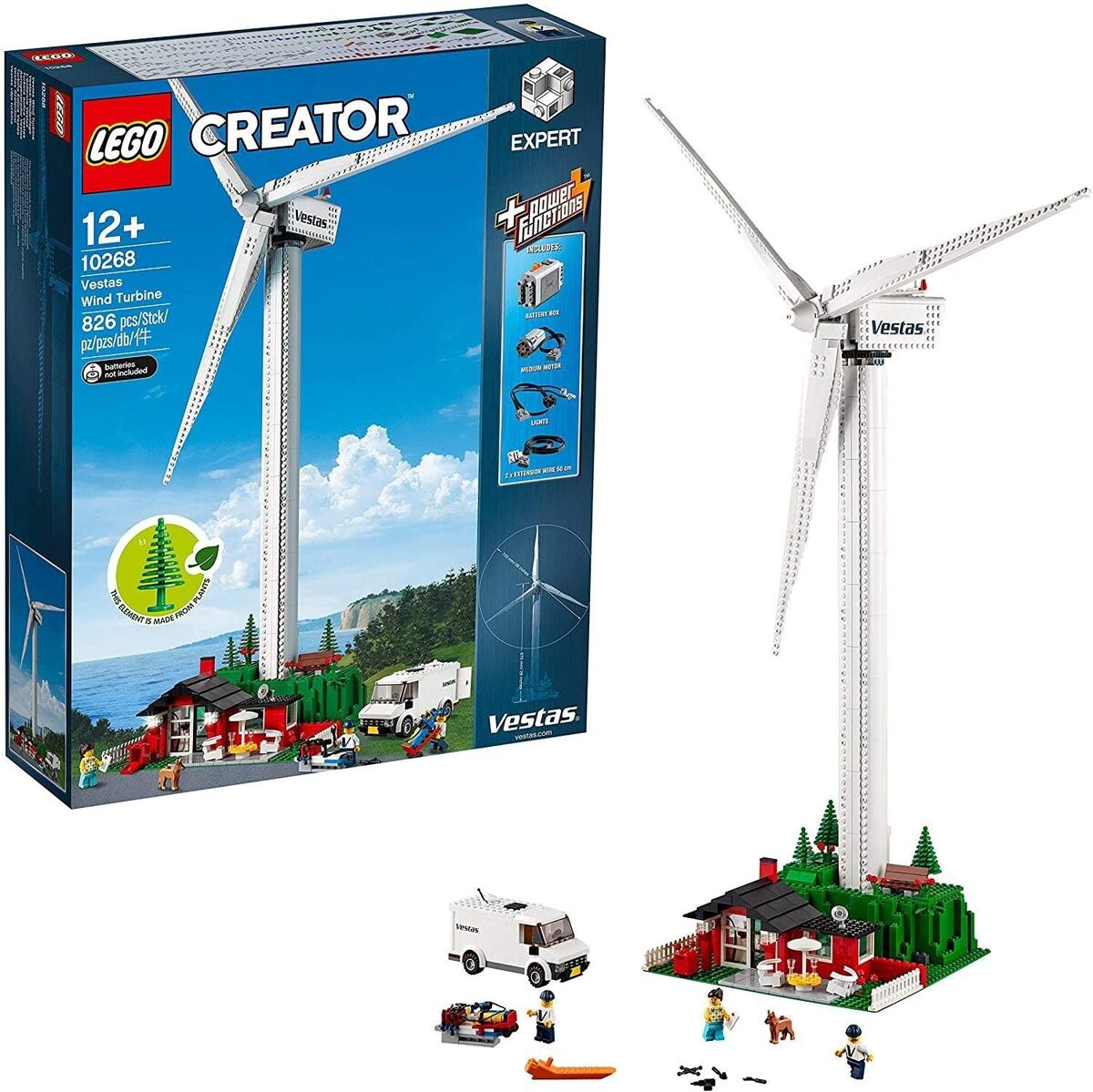 Test de l'éolienne LEGO Creator Expert 10268