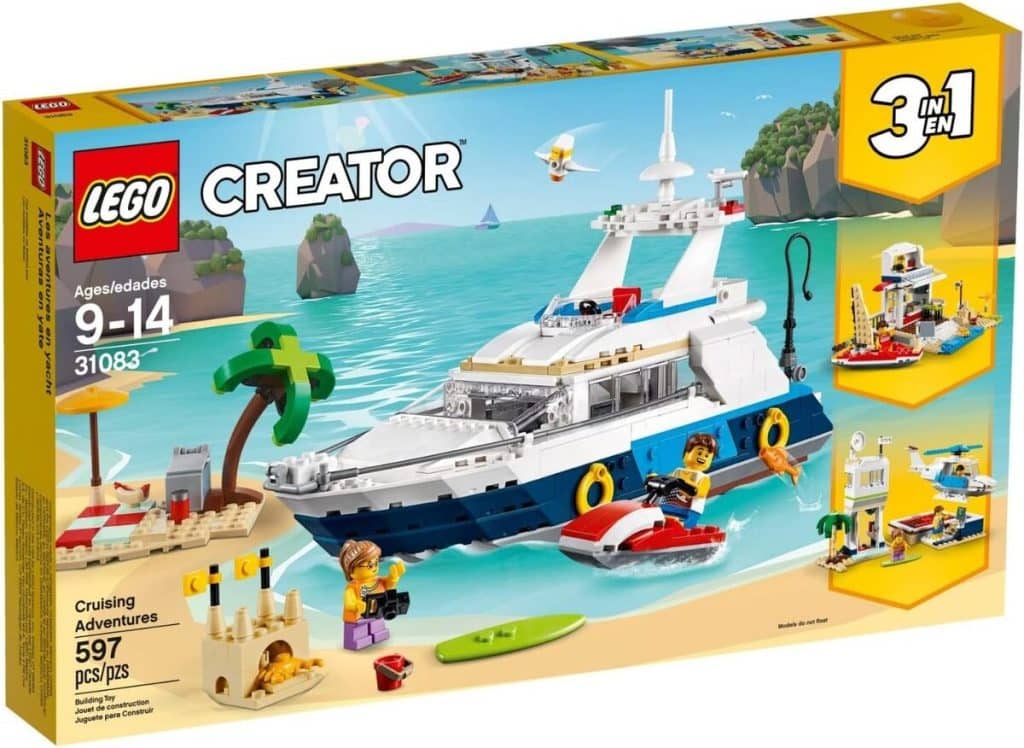 Test du LEGO Creator 31083 : embarquez pour des aventures en croisière