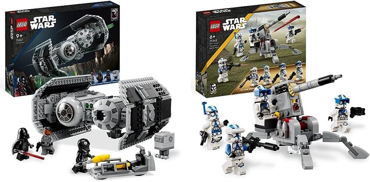 Test : lEGO 75347 bombardier TIE et pack 75345 clone troopers 501ème légion