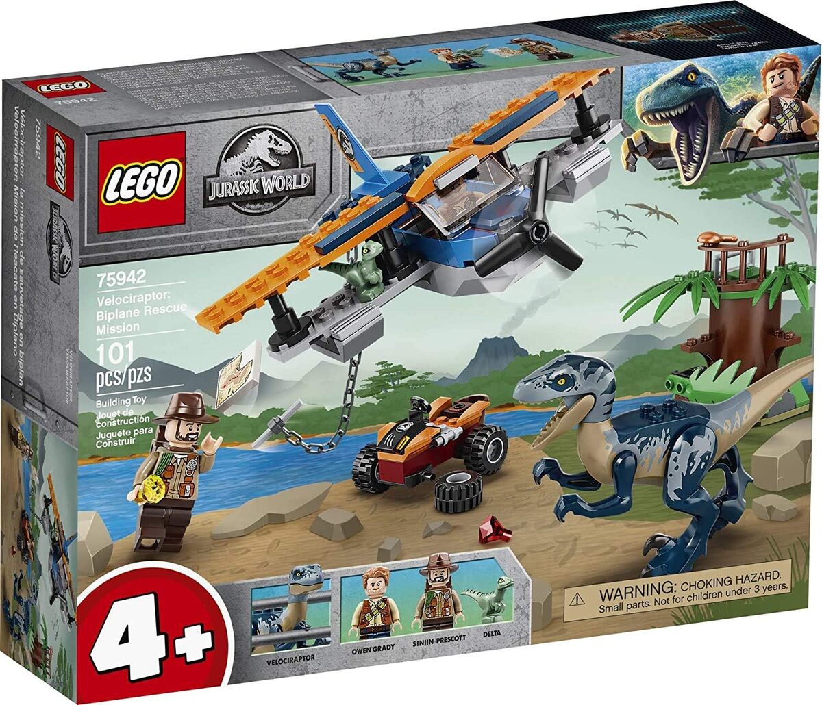 Test : lego 75942 jurassic world, mission de sauvetage en avion