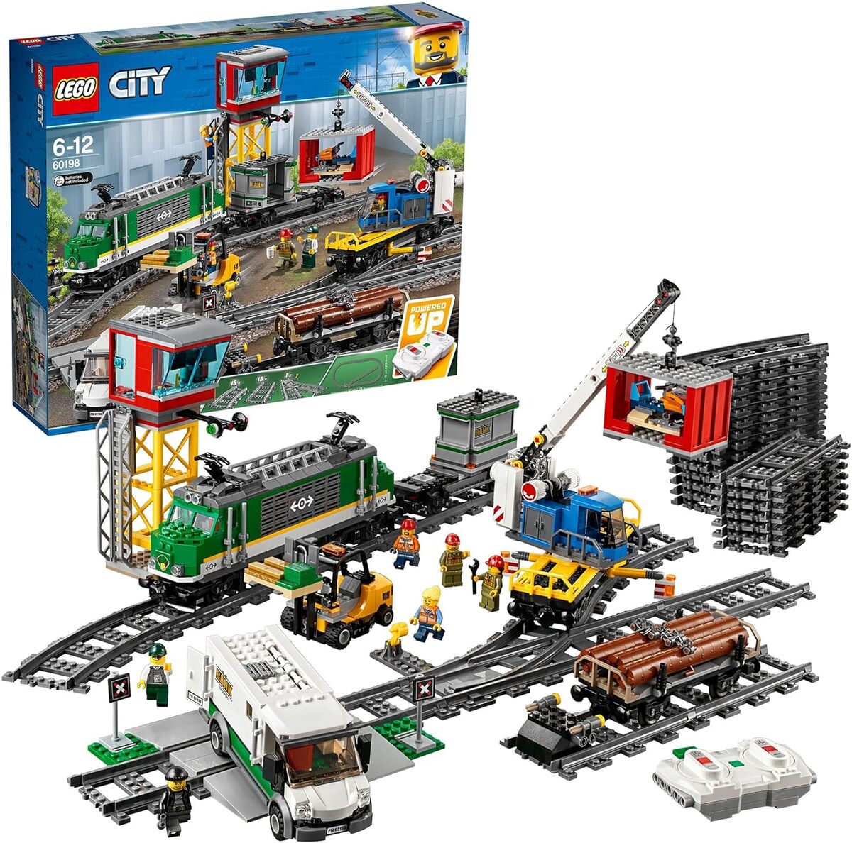 Test : lego City 60198, le train de marchandises télécommandé