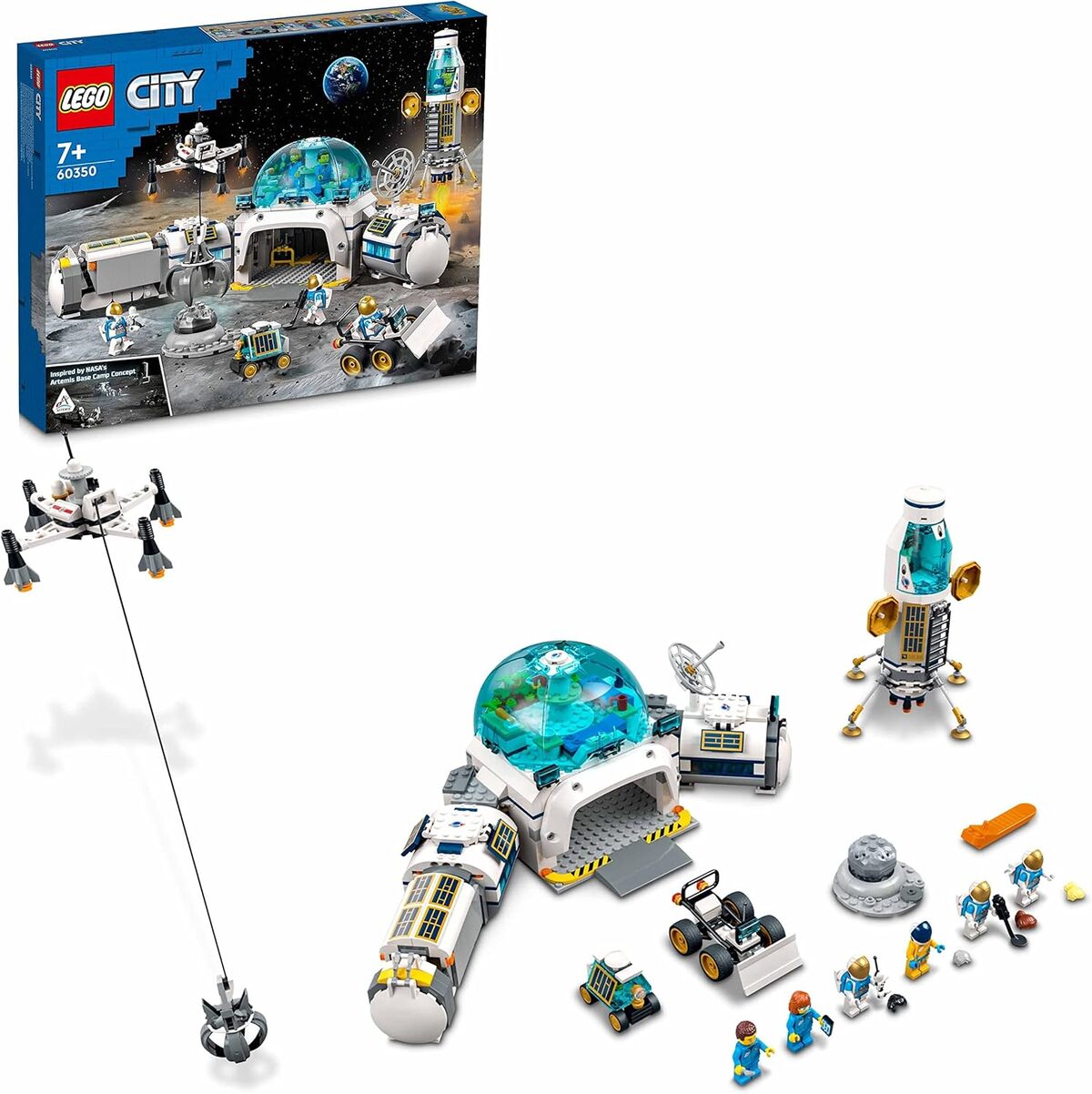 Test : lego City 60350, la base de recherche lunaire