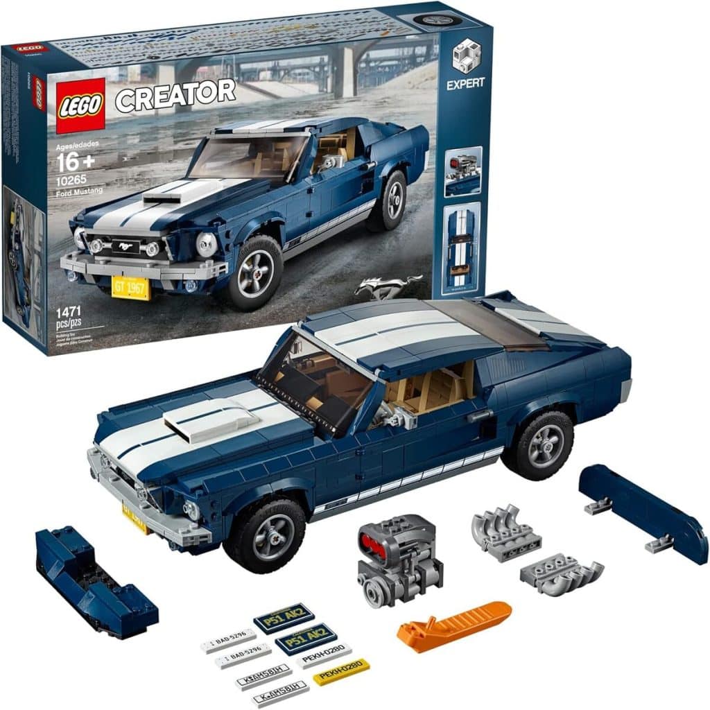 Test : lEGO Creator 10265 - Ford Mustang 390 GT 2+2 Fastback 1967