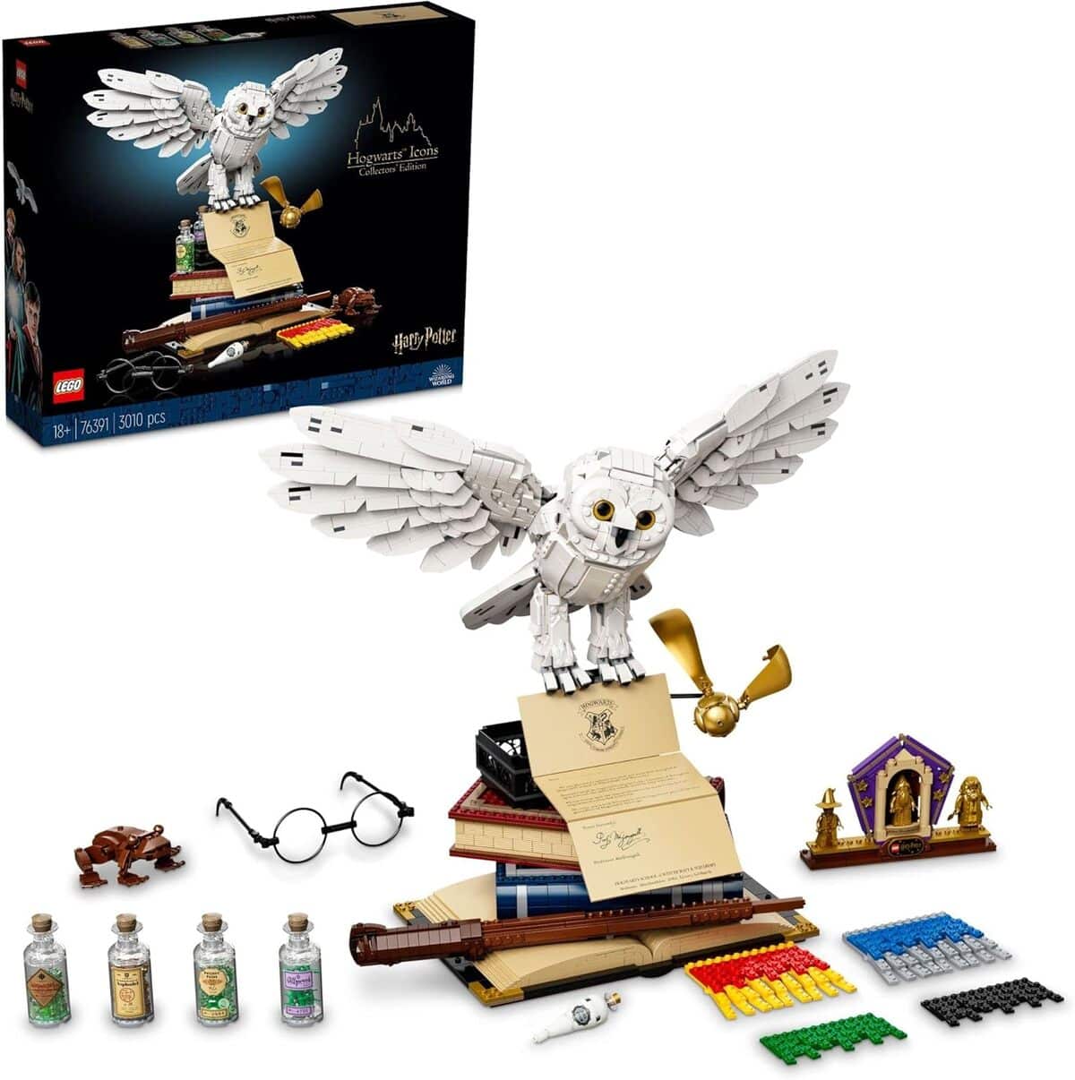 Test : lEGO Harry Potter 76391 icônes de Poudlard édition collector 20e anniversaire