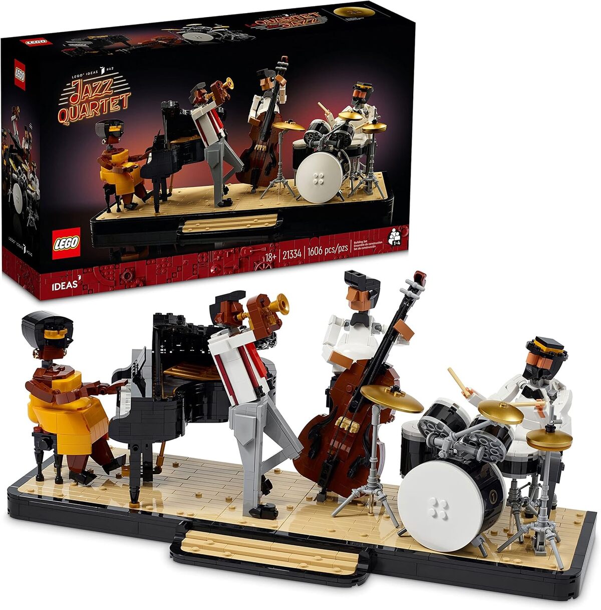 Test : lego Ideas Jazz Quartet 21334, ensemble musical élégant