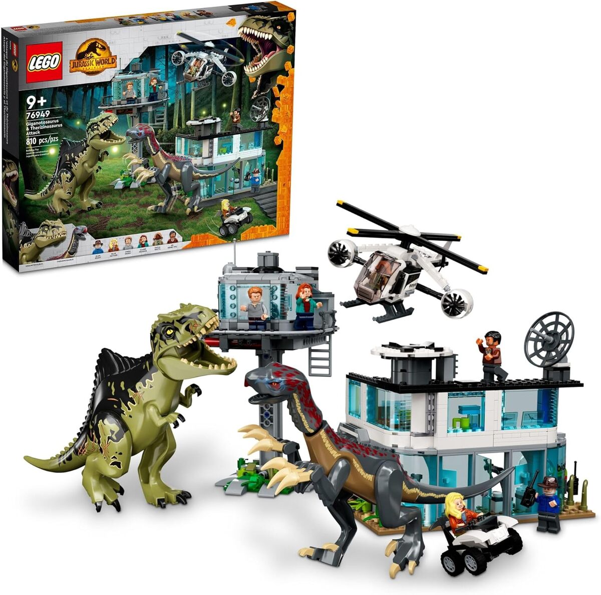 Test : lego Jurassic World 76949, dinosaures en action pour les enfants dès 9 ans