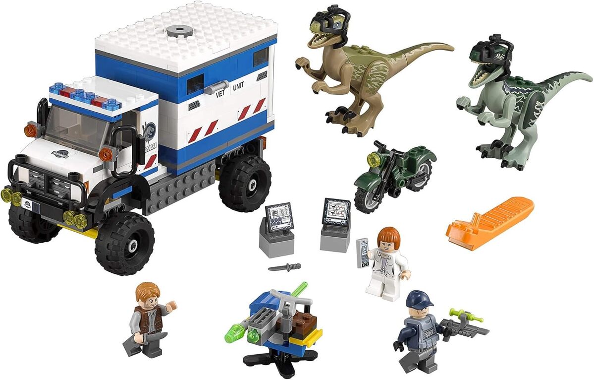 Test : lego Jurassique Raptor Rampage 75917