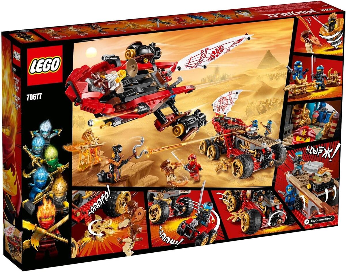 Test : lego Ninjago Q.G des ninjas, 1178 pièces pour 9 ans et plus