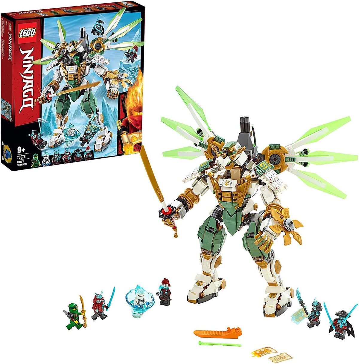 Test : lEGO NINJAGO robot Titan de Lloyd pour enfants 9+ ans