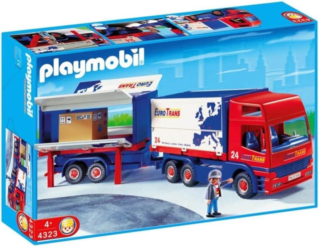 Test : playmobil 4323 camion avec remorque