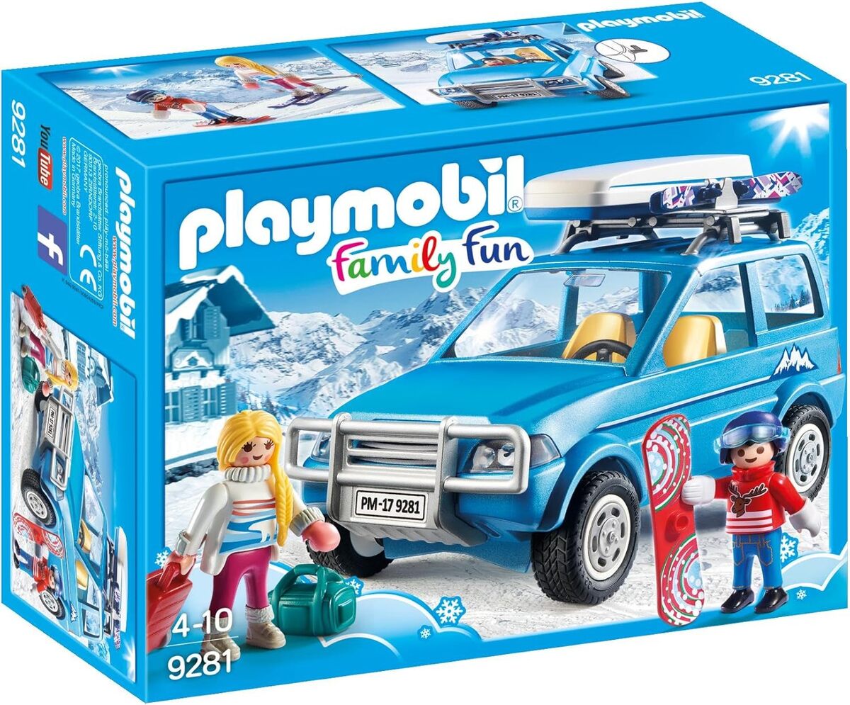 Test : playmobil 9281 4x4 avec coffre de toit