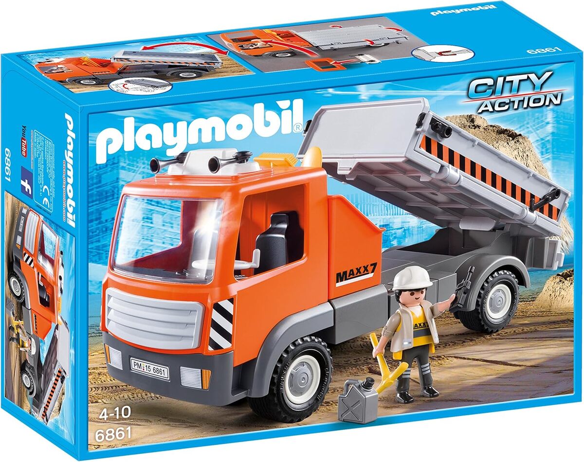 Test : playmobil camion de chantier 6861