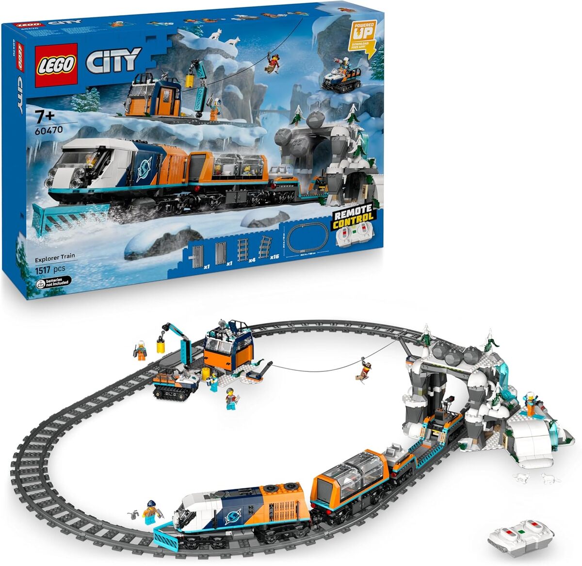 Test : train express arctique LEGO City 60470