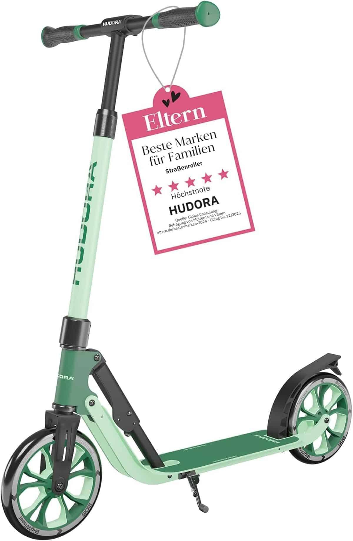 Test de la trottinette HUDORA BigWheel 205 Advanced : confort et praticité en un modèle pliable