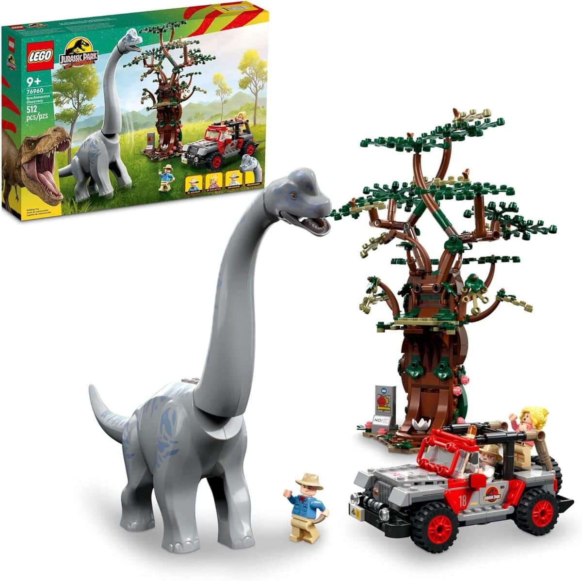 Test de l'incroyable LEGO Jurassic World 76960 et son brachiosaure