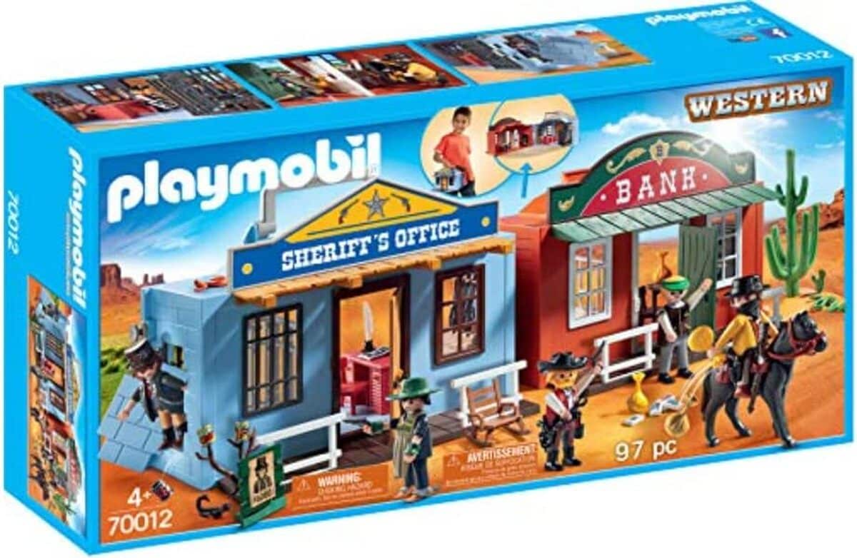 Test du coffret de Far-West transportable Playmobil 70012