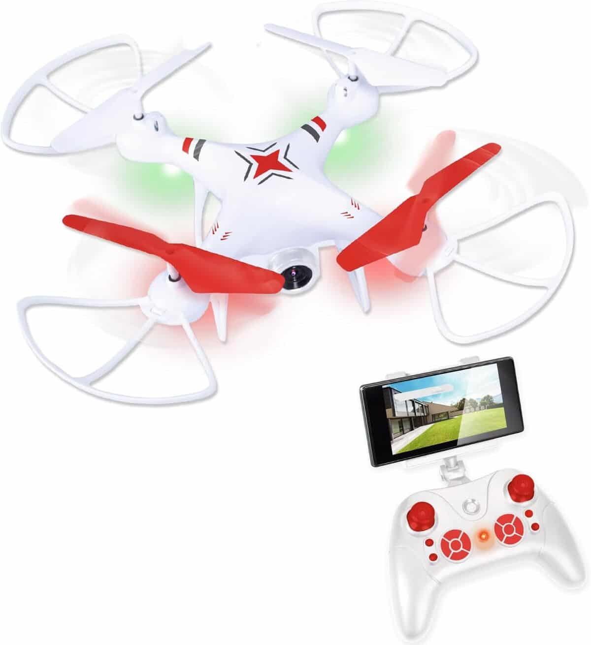 Test du drone Xtrem Raiders Flycam : caméra et acrobaties pour enfants