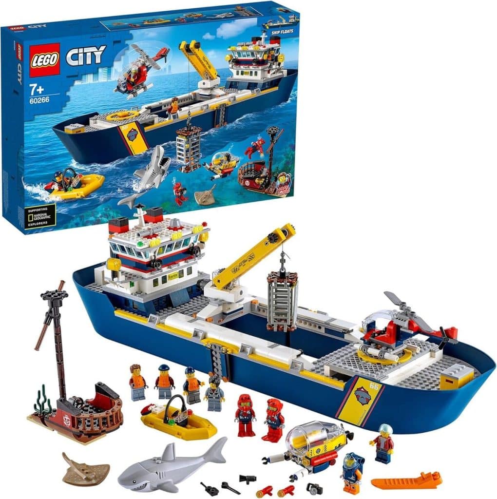 Test du LEGO 60266 : le bateau d’exploration océanique