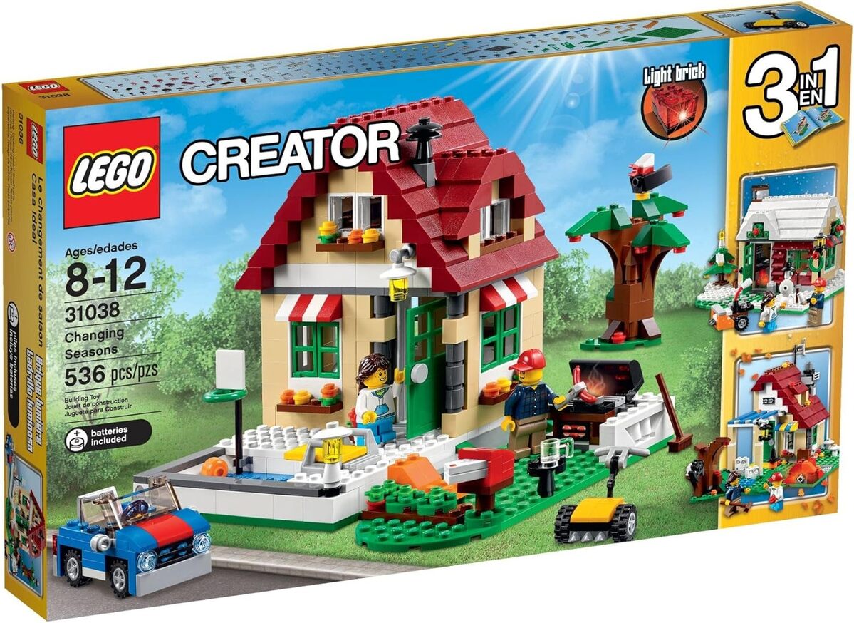 Test du lego Creator 31038 : le changement de saison captivant
