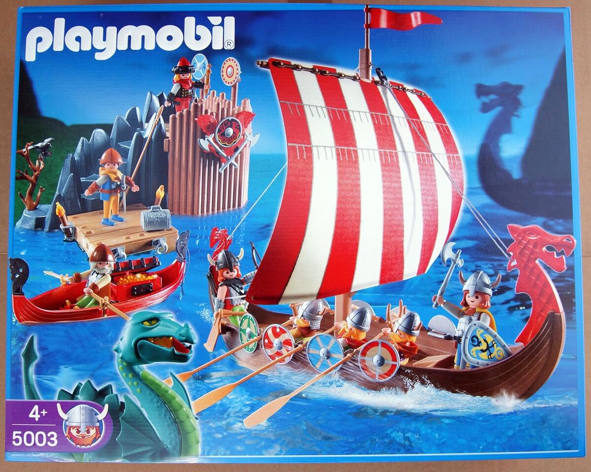 Test du Playmobil 5003 : drakkar camp viking épique