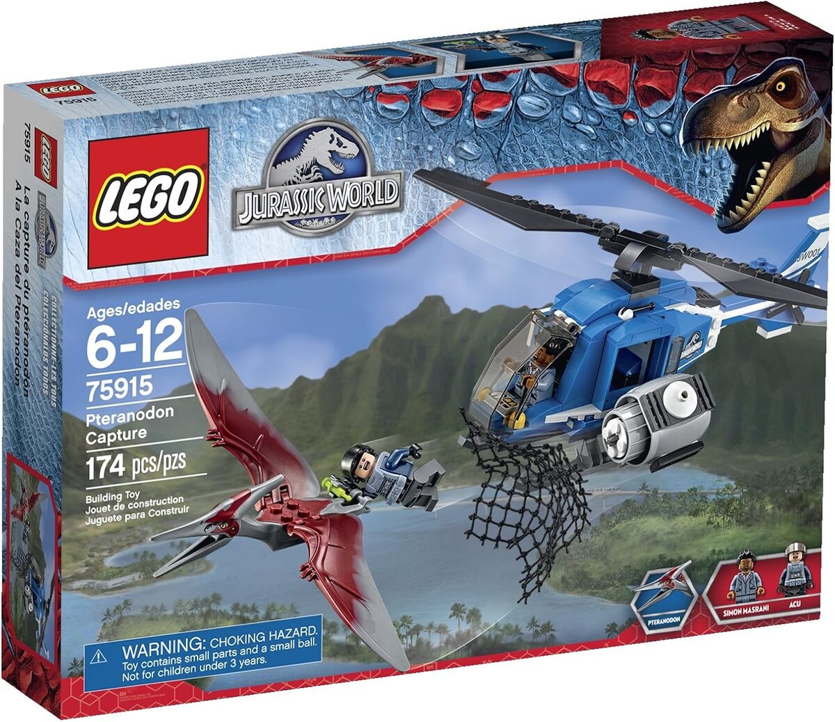Test : lego Jurassic World capture du ptéranodon 75915