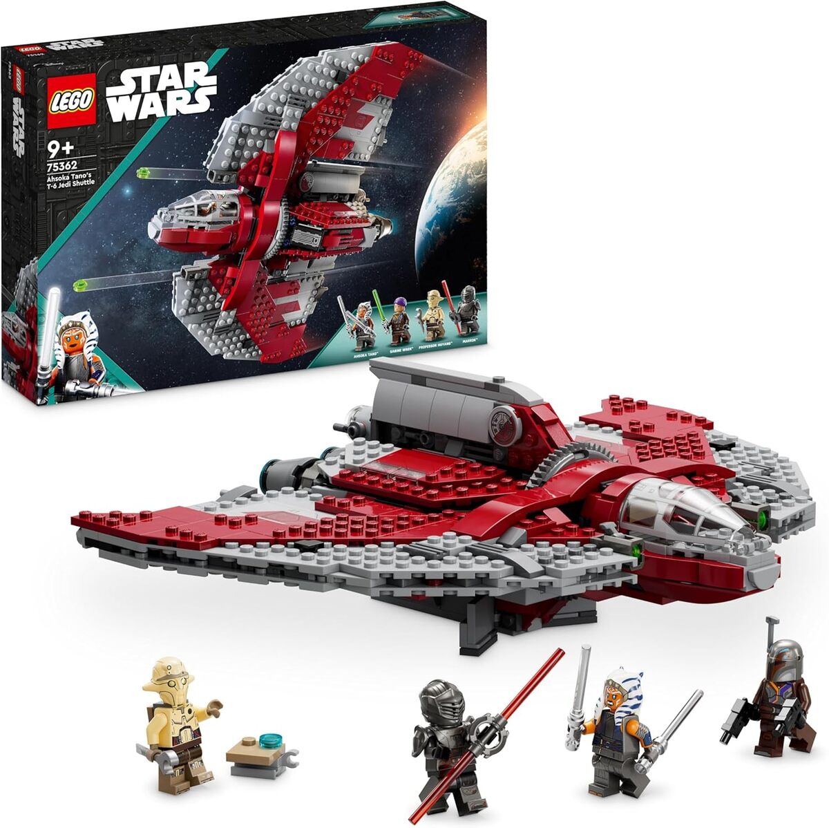Test : lEGO Star Wars la navette T-6 d'Ahsoka Tano 75362