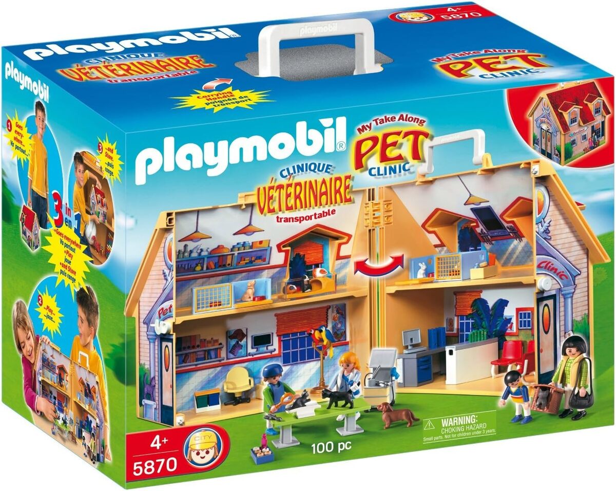 Test : playmobil 5870 et sa clinique vétérinaire