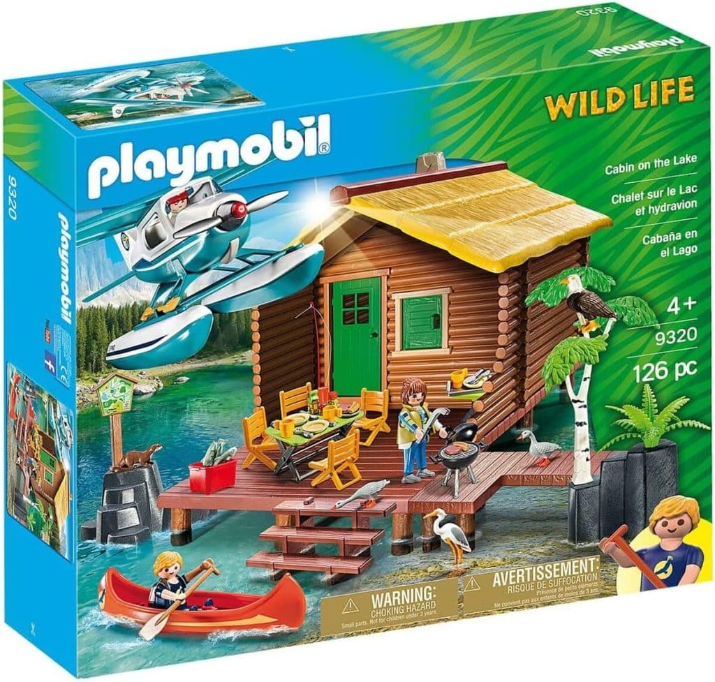Test : playmobil - la cabane du lac (9320)