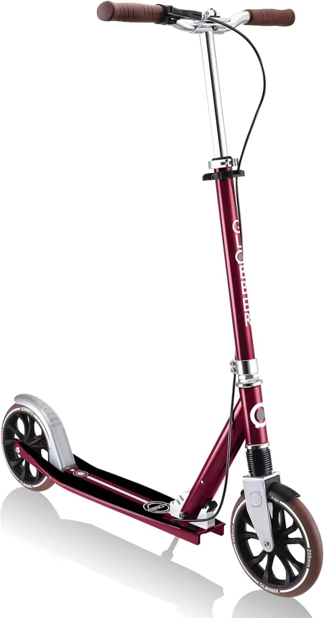 Test trottinette Globber NL 205 avec suspension avant