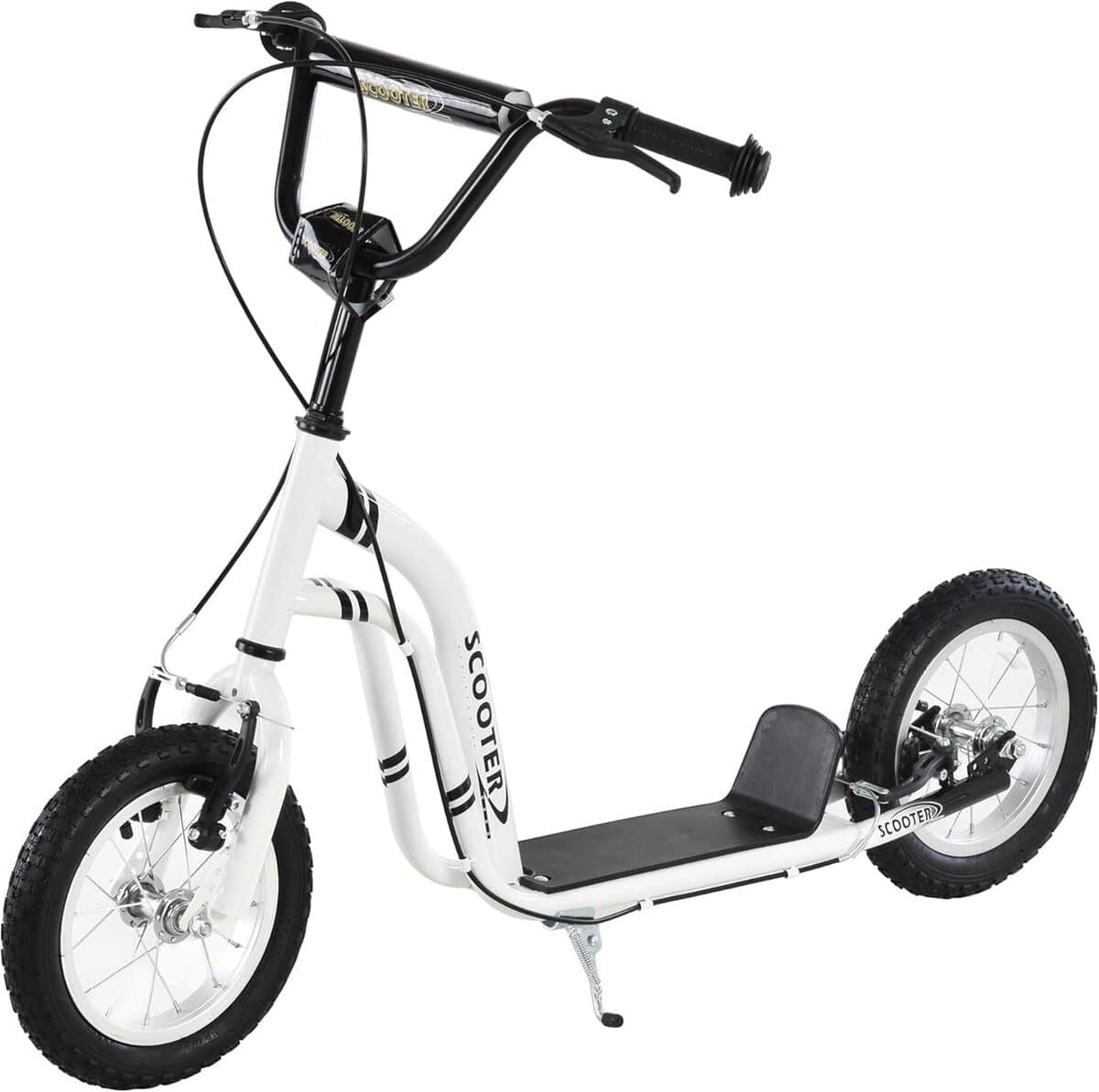 Test de la trottinette HOMCOM 12 pouces pour enfants : tout-terrain et réglable