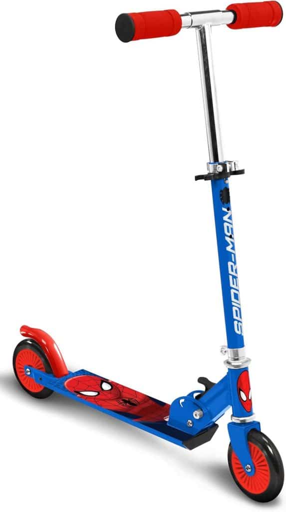 Test de la trottinette pliable Spiderman Marvel SM250042